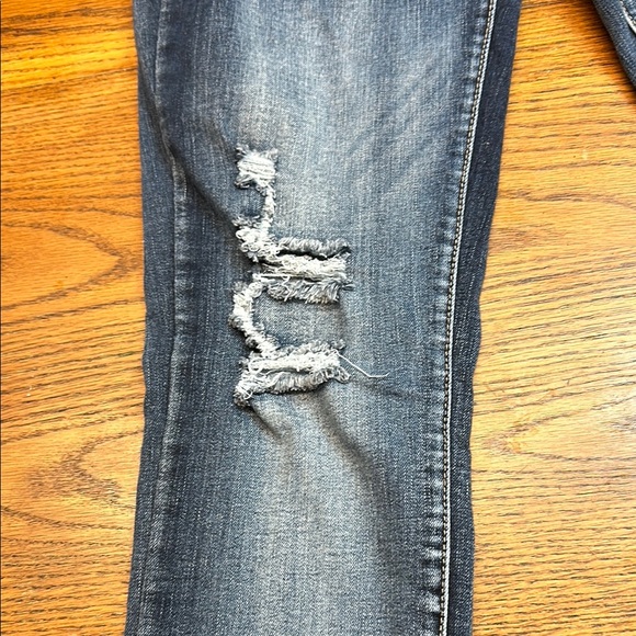Dark Wash Women's Skinny Wax Jeans - Picture 7 of 9